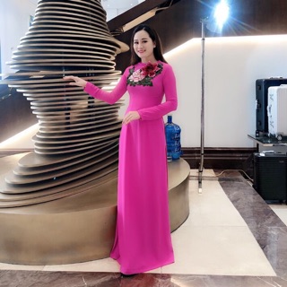 Áo dài kết hoa- trang phục truyền thống