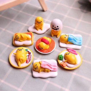 ۩☞Mô Hình Lòng Đỏ Trứng Lười Anime Nhật Bản Đáng Yêu Trang Trí Nhà Cửa