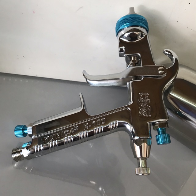 SÚNG PHUN SƠN K100 yunica ĐẦU PHUN 0.8mm PHỦ BÓNG XE HƠI