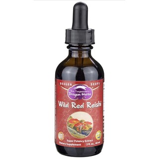 Nấm Linh Chi Đỏ Hoang Dã Dragon Herbs 60ml / Wild Red Reishi