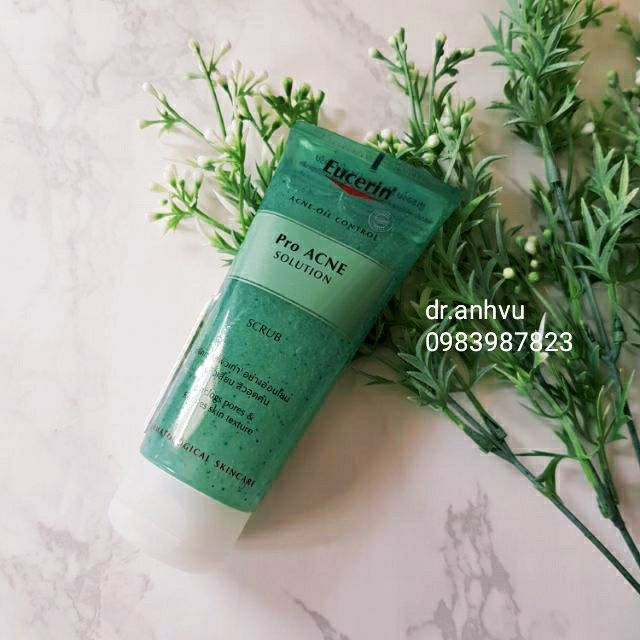 Gel tẩy tế bào chết Pro ACNE Solution Scrub euceri