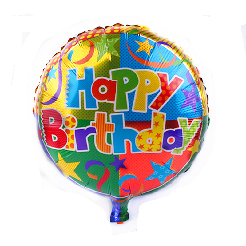 Bong bóng hình tròn kích cỡ 18 inch trang trí tiệc sinh nhật