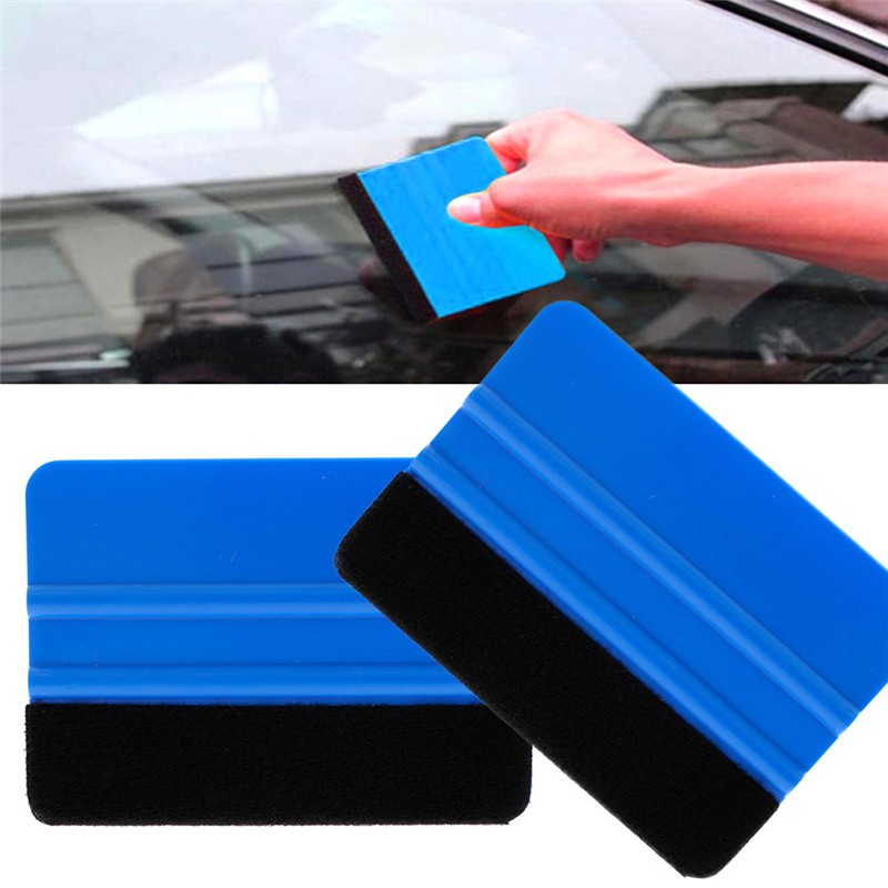 Bộ 2 miếng cạo phim dán cửa sổ xe hơi tiện lợi