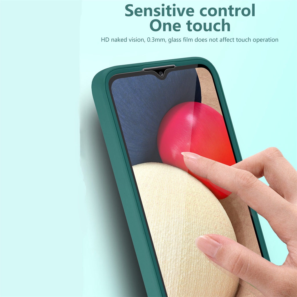 Ốp Điện Thoại Mềm Trong Suốt Bảo Vệ Toàn Diện 360 Độ Cho Samsung Galaxy A02 A02S A21S A51 A71 A10S A20S A20 A30