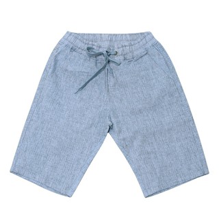 [NHIỀU MÀU] Quần shorts kaki nam lưng thun cột dây thời trang cao cấp QS01-Xanh biển