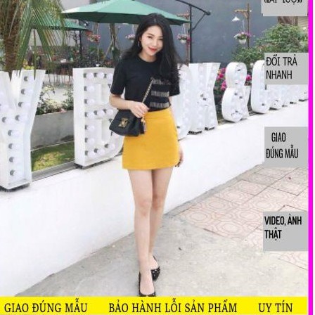 HÀNG LOẠI ĐẸP_ QUẦN VÁY CHỮ A MẶC ĐI LÀM_QUẦN VÁY 2 LỚP_QUẦN VÁY CÔNG SỞ
