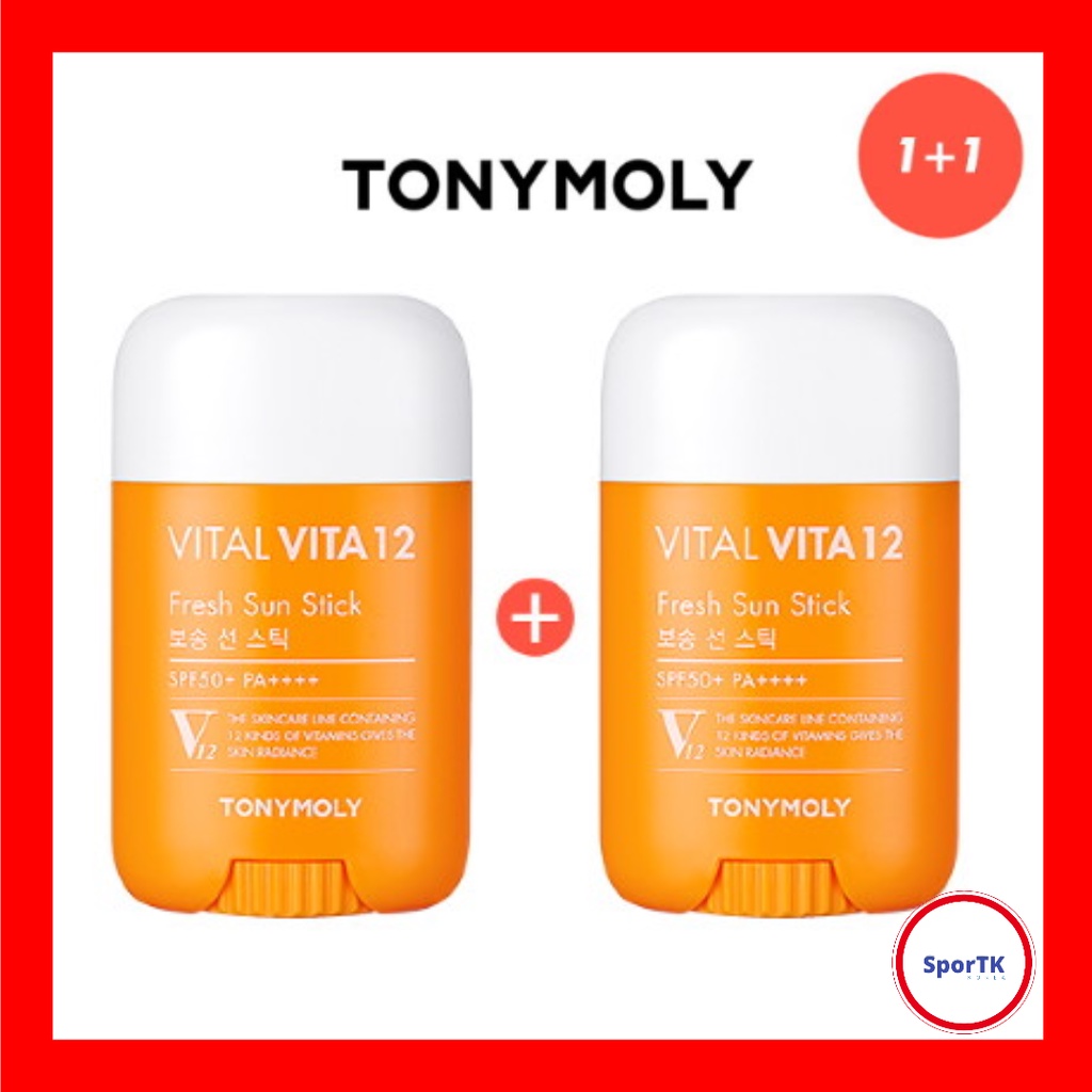 Thỏi kem chống nắng TONYMOLY Vital Vita 12 22g SPF50+ / UV