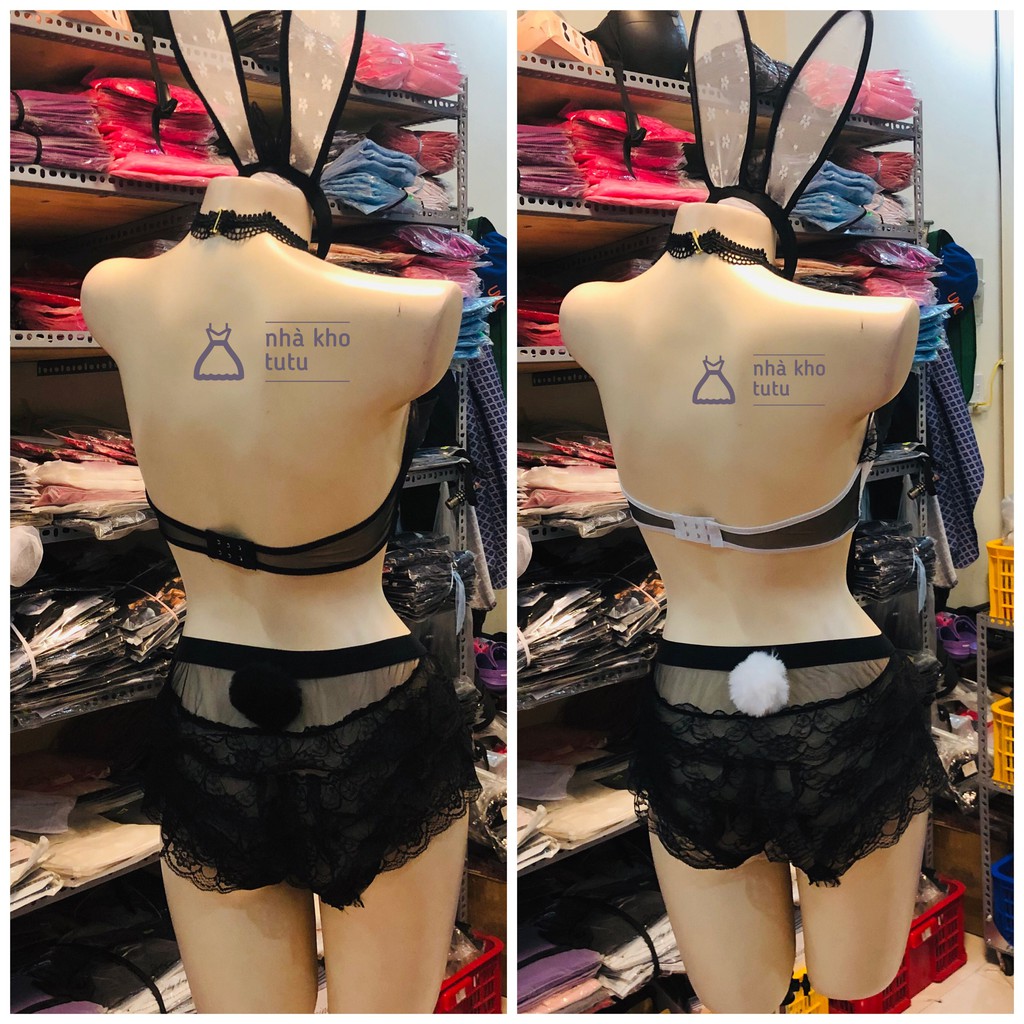 Full set đồ ngủ Cosplay Cao cấp Bé thỏ quyến rũ L207 | BigBuy360 - bigbuy360.vn