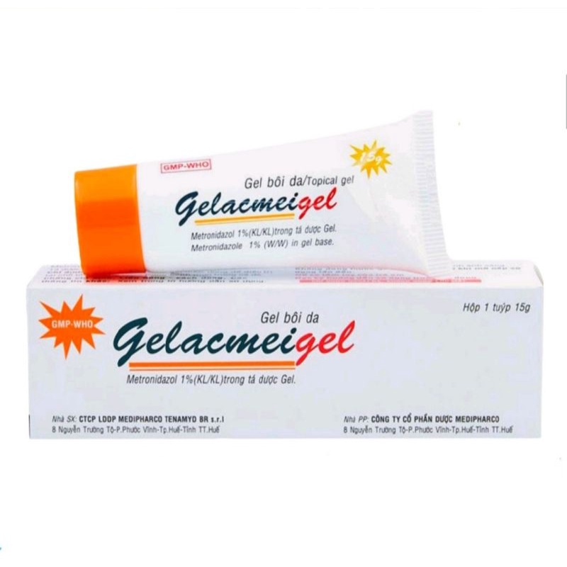 Gel bôi da Gelacmeigel - Túp 15gr
