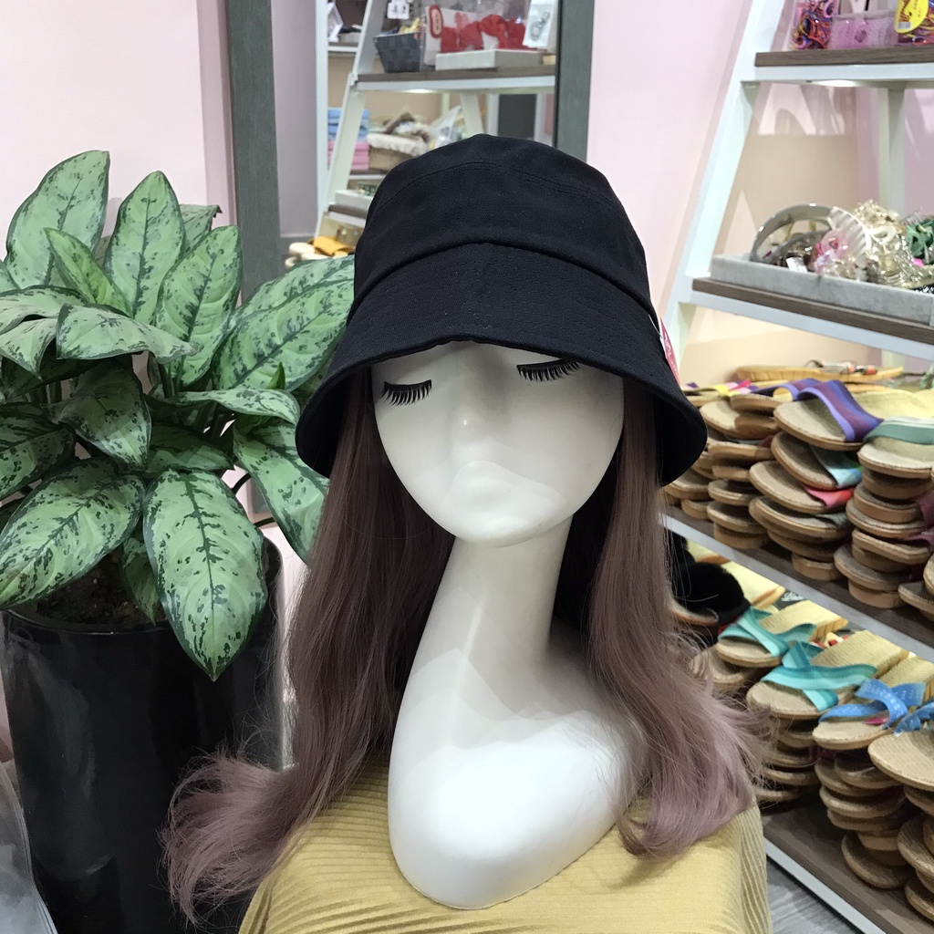 Mũ Nón Bucket Trơn Chóp Nối Lissu