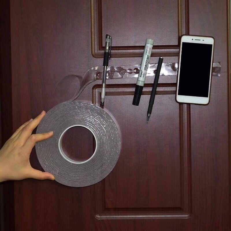 Băng keo trong 2 mặt siêu dính