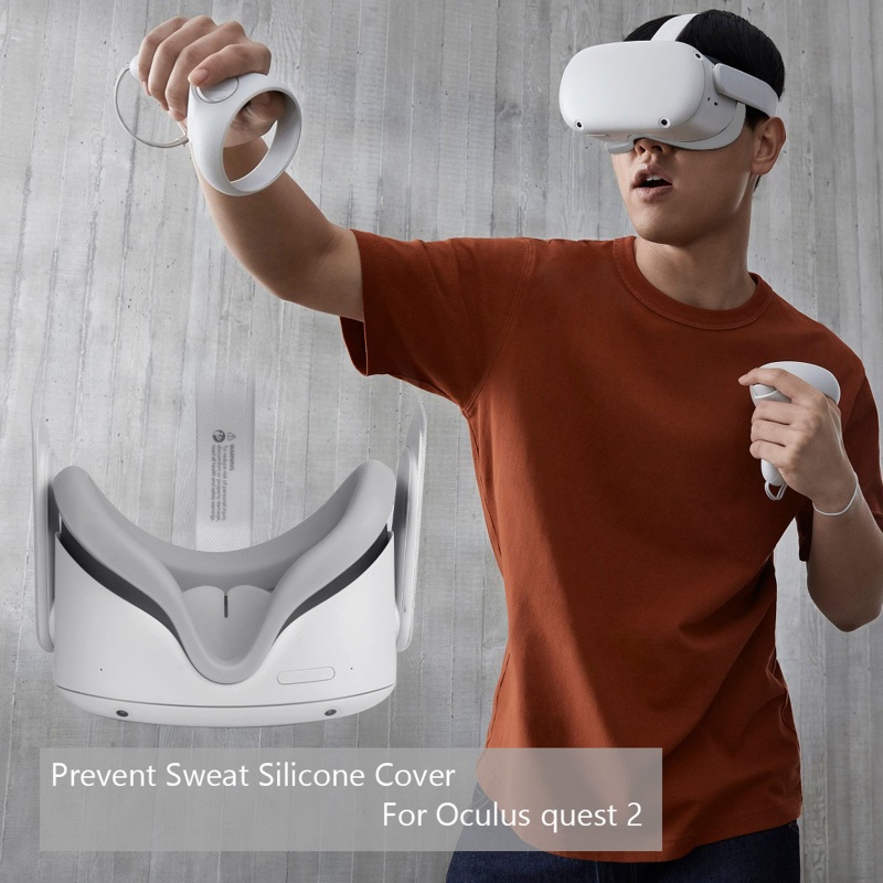 Đệm silicon chống trầy chống bụi cho kính thực tế ảo Oculus Quest 2 | BigBuy360 - bigbuy360.vn