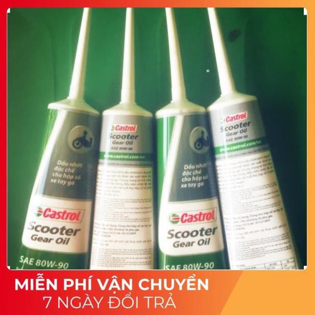 Dầu nhớt hộp số xe tay ga castrol chính hãng