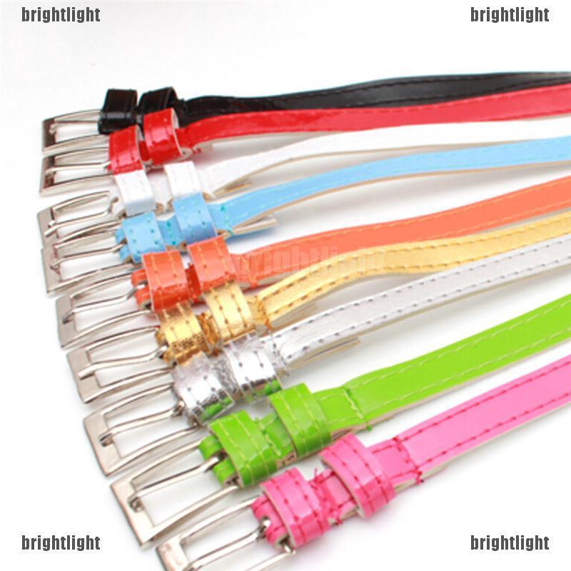 Thắt Lưng Khóa Chữ Nhật Nhiều Màu Sắc Thời Trang