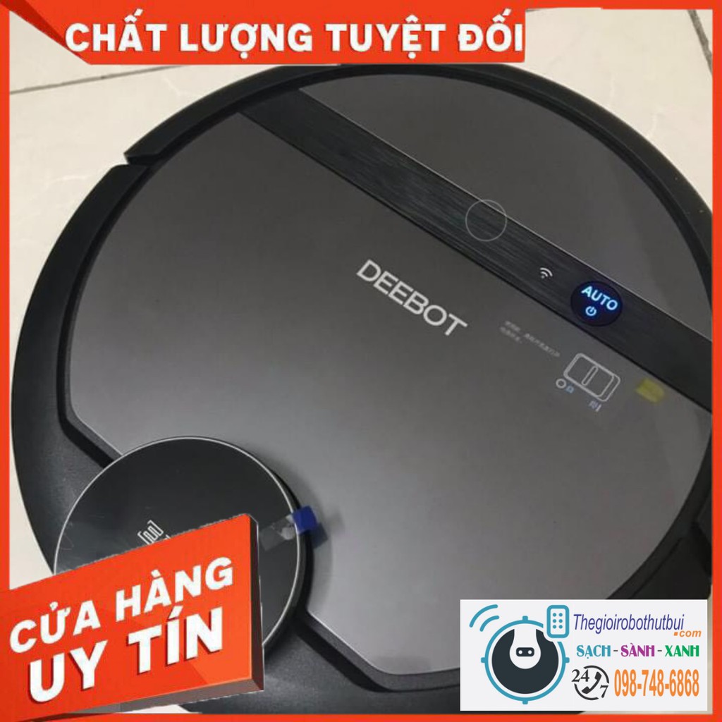 Robot hút bụi lau nhà Ecovacs Deebot DE55(OZMO 900) Chính Hãng- Hàng like new - Sỉ lẻ Giá Tốt và rẻ Nhất