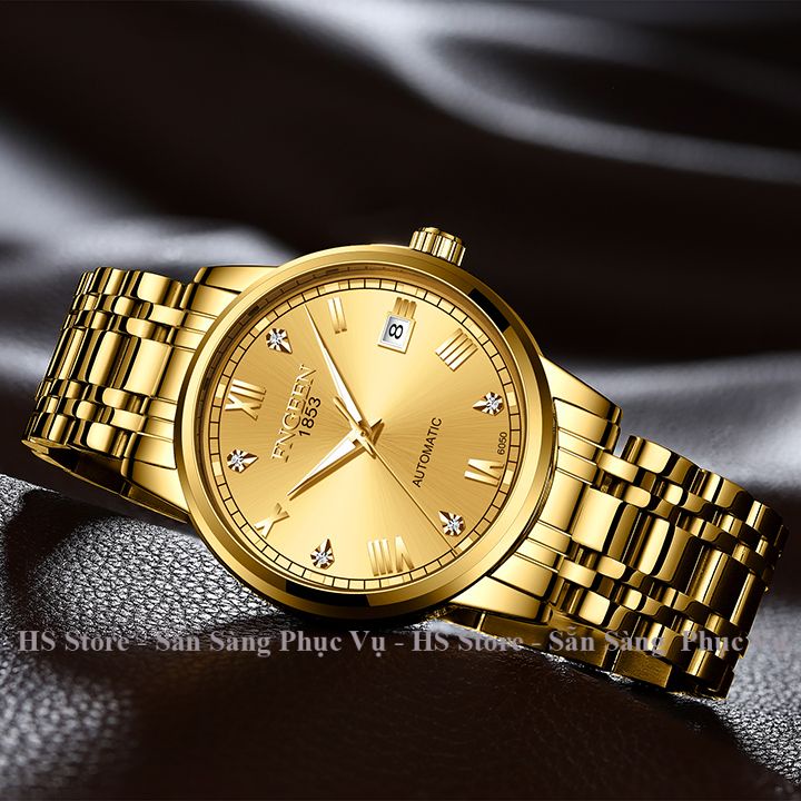 Đồng hồ cơ automatic nam Fngeen 6050 cao cấp chính hãng, dây thép không gỉ, sang trọng đẹp giá rẻ