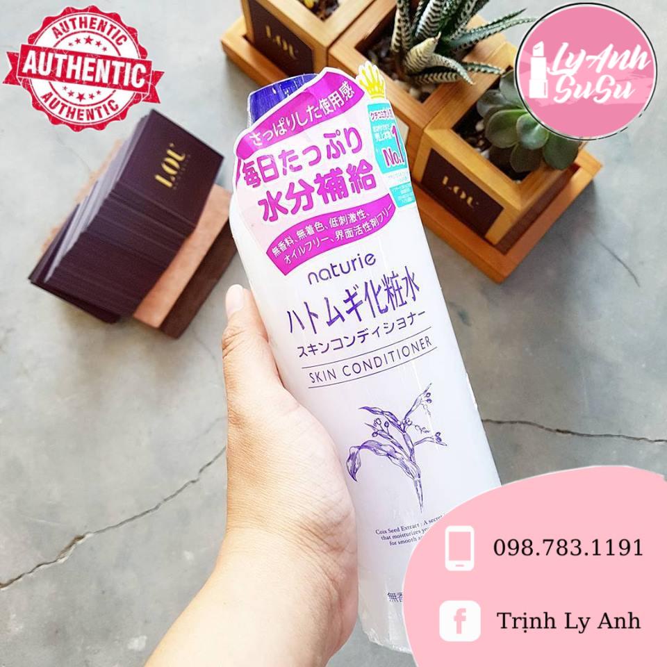 Toner ý dĩ Nhật Naturie Skin Conditioner