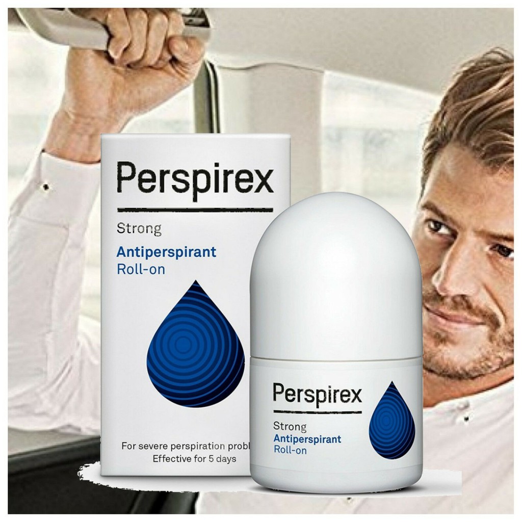 [CHÍNH HÃNG_CÓ TEM] Lăn khử mùi hỗ trợ t r ị hôi nách hiệu quả số 1 Perspirex Strong Antiperspirant Roll-on 20ml | BigBuy360 - bigbuy360.vn