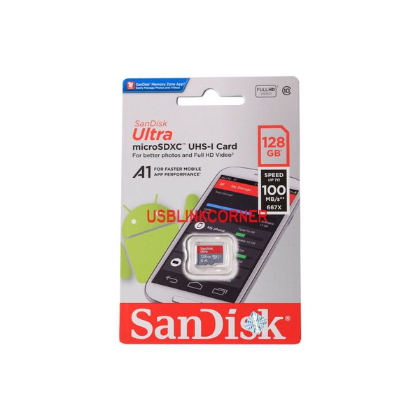 Linh Kiện Điện Tử Microsdxc Sandisk Ultra Uhs-1 A1 128gb Lên Tới 100mbps | BigBuy360 - bigbuy360.vn