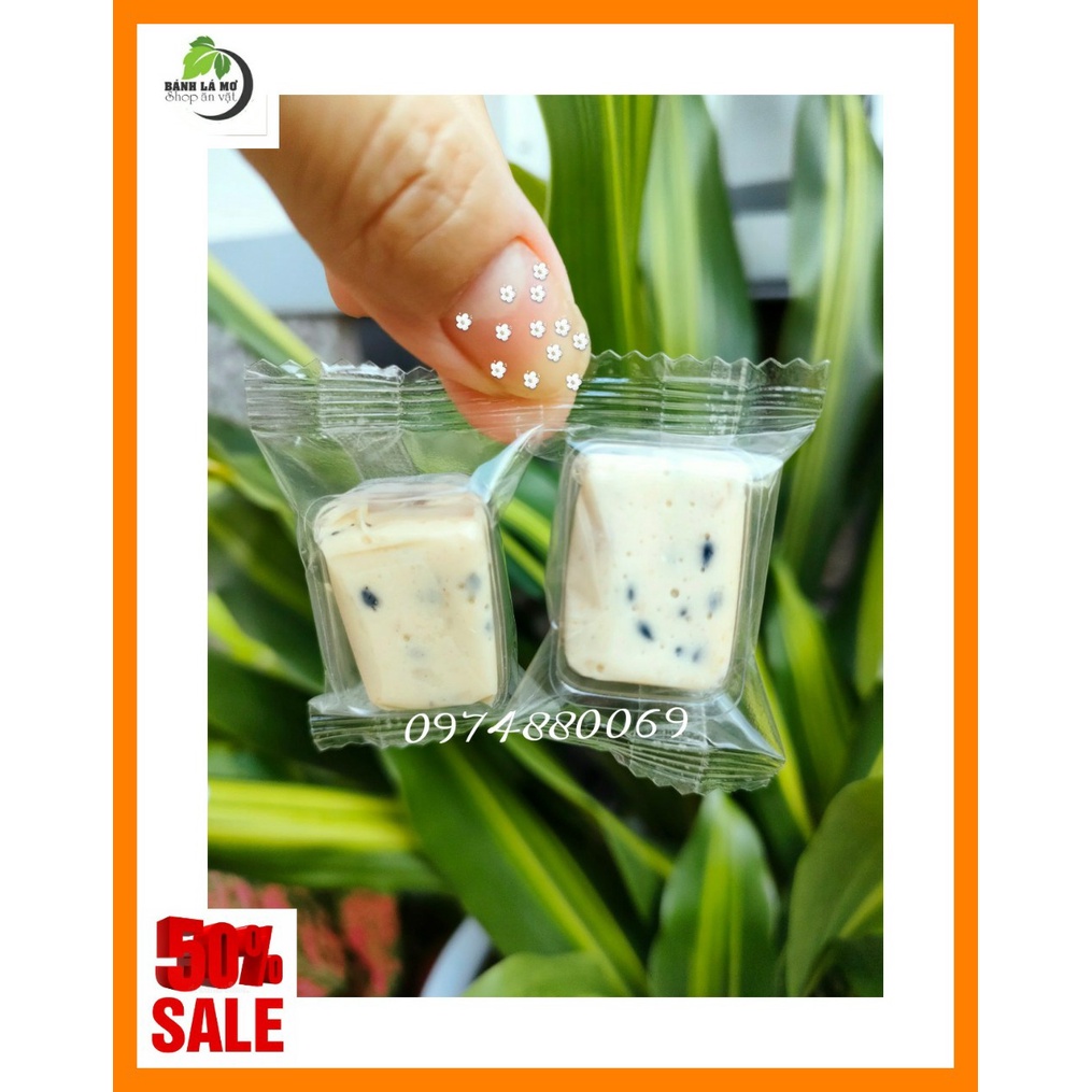 500G Kẹo Khóm Mít Dừa Non Sợi KIÊN LONG- BÁNH LA MO SHOP