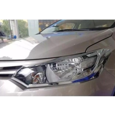 Ốp viền đèn pha, hậu Vios 2014- 2017 mạ crom sáng bóng
