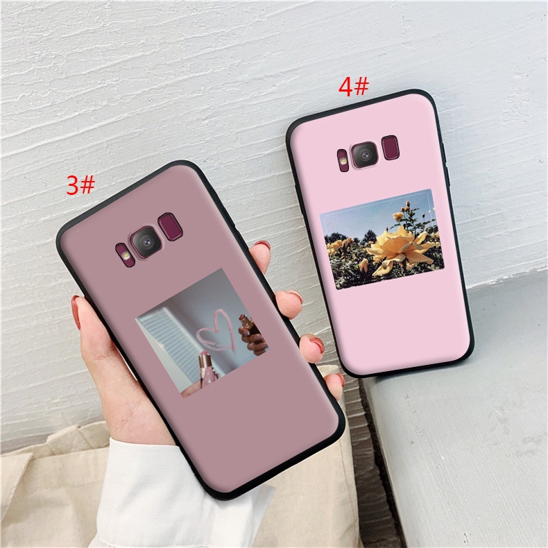 Ốp Điện Thoại Tpu Mềm Hình Lời Bài Hát Cho Samsung S7 Edge S8 S9 S10 Plus