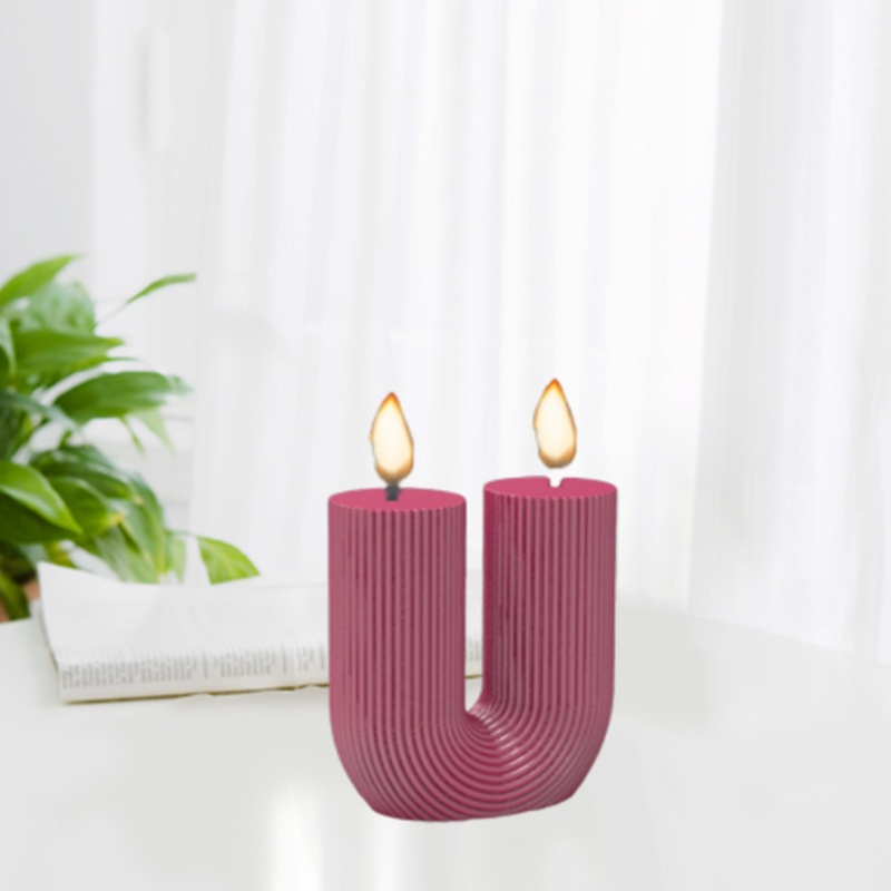 Khuôn Nhựa Làm Trang Sức Hình Chữ U 3D