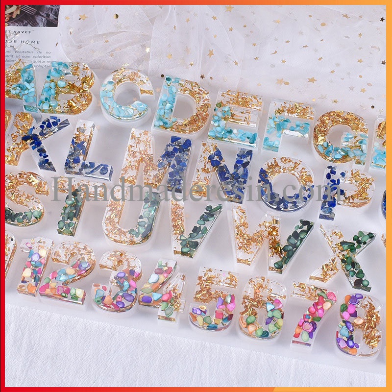 Khuôn silicon bảng chữ cái