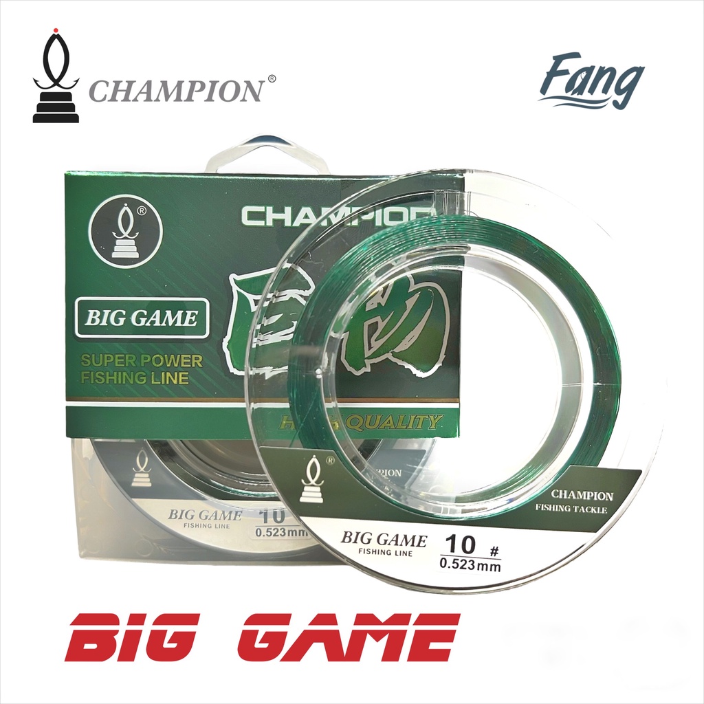 Dây Câu Cá, Cước Trục Săn Hàng Quán Quân Big Game, Trục Săn Hàng Câu Đài