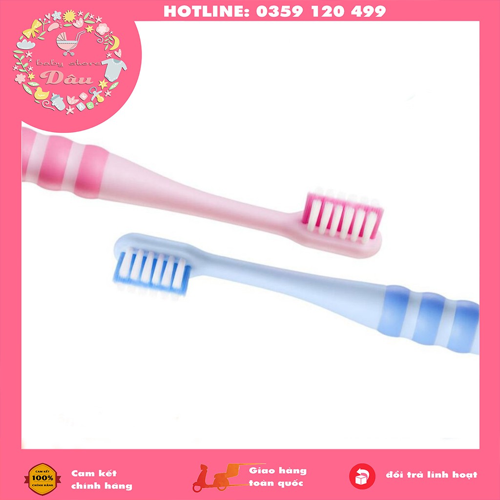 Bàn chải đánh răng Xiaomi cho bé XIAOMI Youpin Dr.Bei Child Toothbrush màu hồng/xanh cho bé từ 3 tuổi