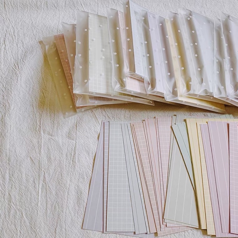 set mix note card/giấy note ghi chú pastel cổ điển vintage dễ thương trang trí sổ bullet journal phụ kiện decor winzige
