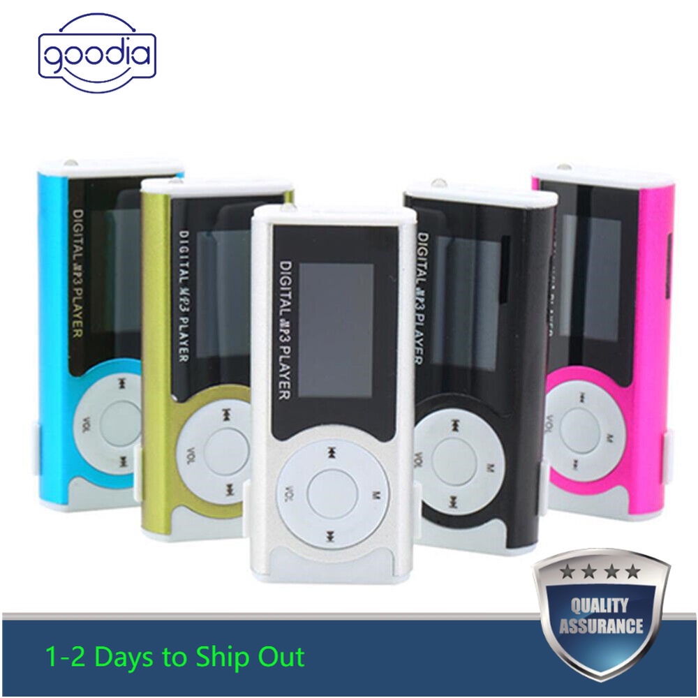 Máy Nghe Nhạc Mp3 Màn Hình LCD 1.3 Inch Hỗ Trợ Thẻ Nhớ Micro SD/USB 16GB