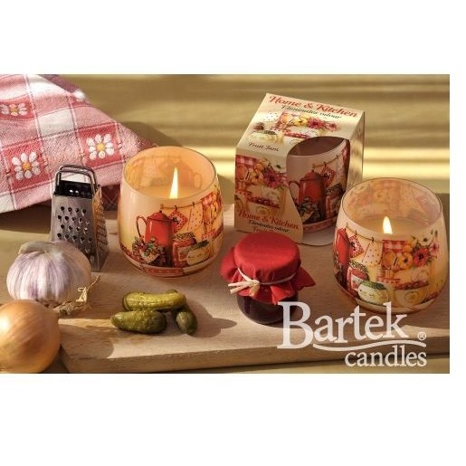 Ly nến thơm Bartek Candles BAT8537 Home and Kitchen 100g (Hương hoa, quả cherry)