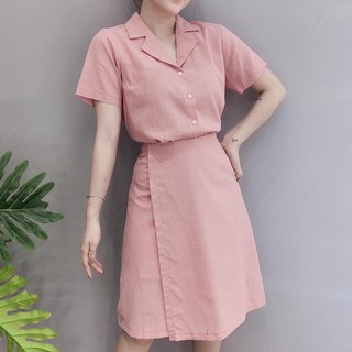 Đầm váy freesize sm đắp tà 4 màu