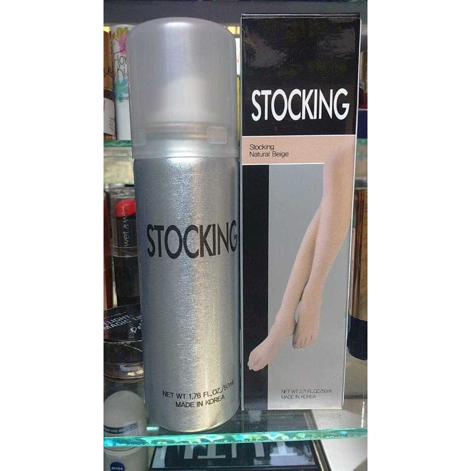 Tất phun thông minh Stocking che phủ chân cực mạnh, xịt 1 phát body trắng mịn, chống nước, che sẹo, SPF 25+ [ HÀN QUỐC] | BigBuy360 - bigbuy360.vn