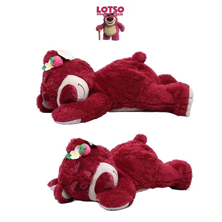 [ CHÍNH HÃNG ] Gấu bông kèm chăn Lotso