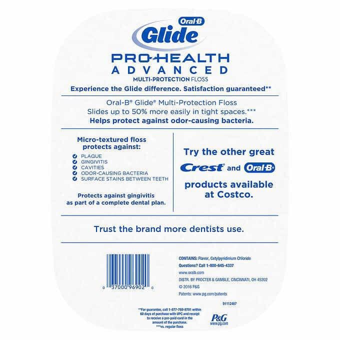 Chỉ nha khoa Oral-B Glide Pro-Health Multi-Protection Floss - vĩ 6 hộp