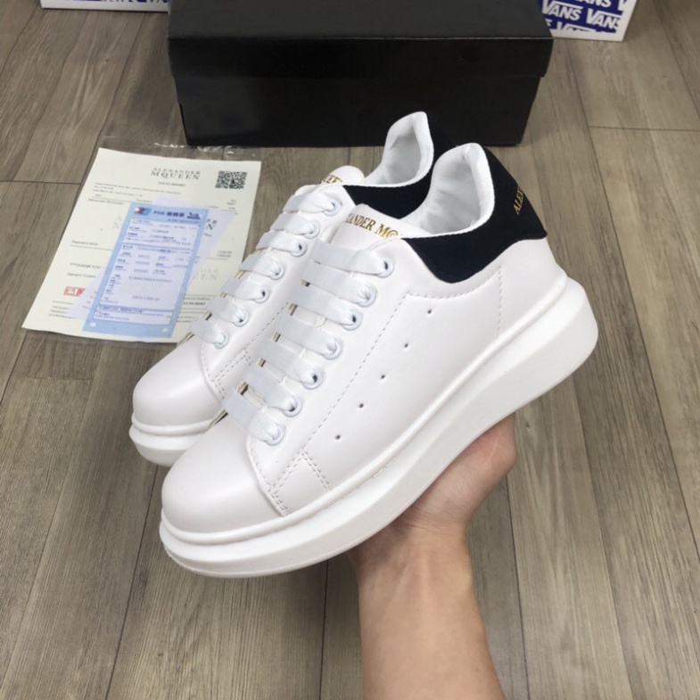 Giày thể thao MC gót nỉ dây lụa full box bill