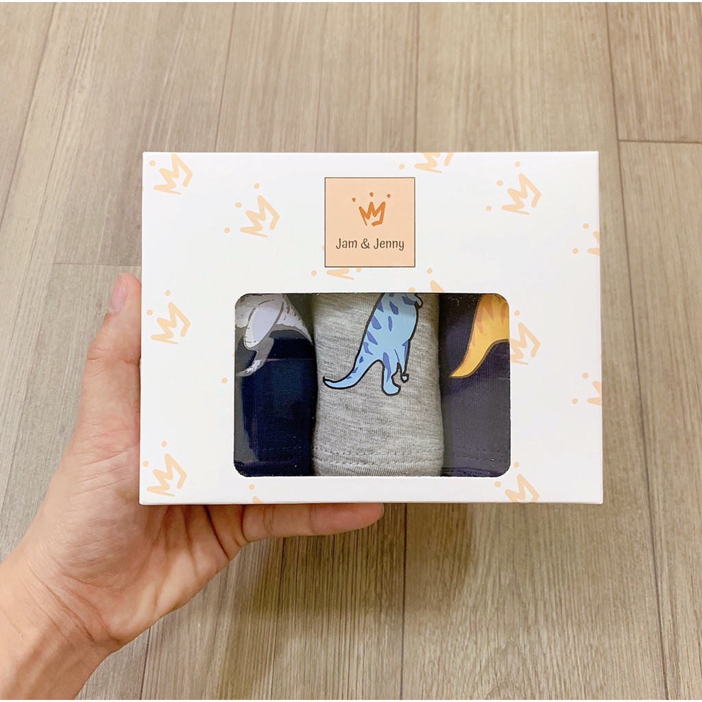 Set 3 sịp đùi Jam & Jenny chất modal 5-15y BT