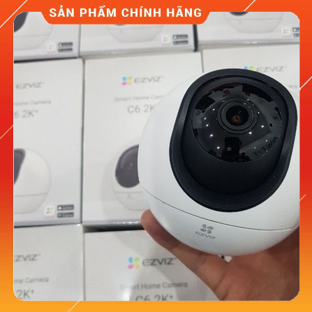 Camera Wifi quay quét 2K, tích hợp AI EZVIZ C6 4MP - Quay 360 - Đàm thoại 2 chiều - Hàng chính hãng