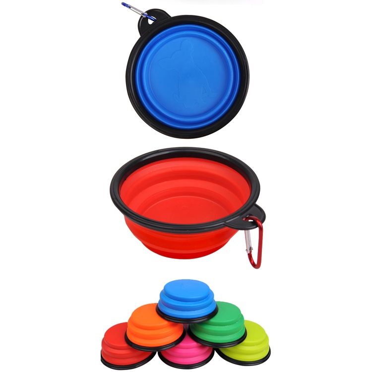 Bát Ăn Du Lịch Gấp Gọn Cho Chó Mèo