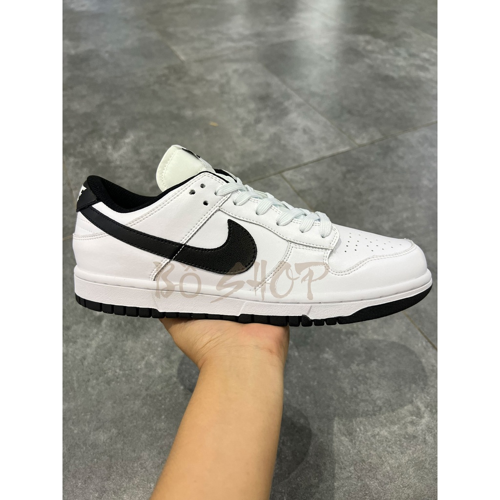 Giày thể thao SB DUNK LOW WHITE BLACK 2022