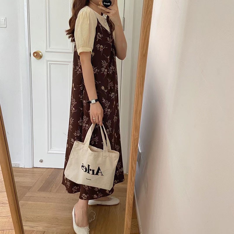 Váy Nữ 2 Dây Dáng Dài Họa Tiết Hoa Chất Voan Lụa M045- Lolla_Fashion | BigBuy360 - bigbuy360.vn