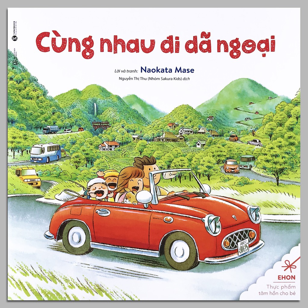 Sách - Ehon Cùng tớ đi dã ngoại nhé - Cùng nhau đi dã ngoại (Tái Bản)