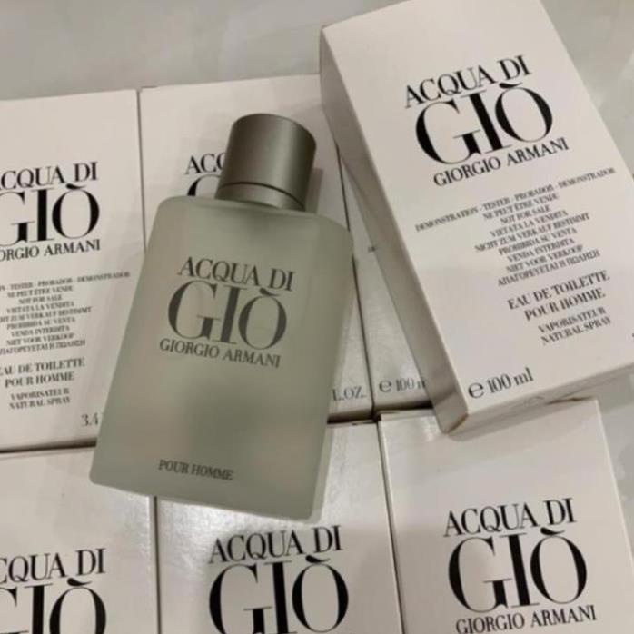 Nước Hoa Nam AQua Di Gio Trắng EDP 100ml lịch lãm đàn ông , Nước Hoa AQUA DI GIO Trắng nam tính