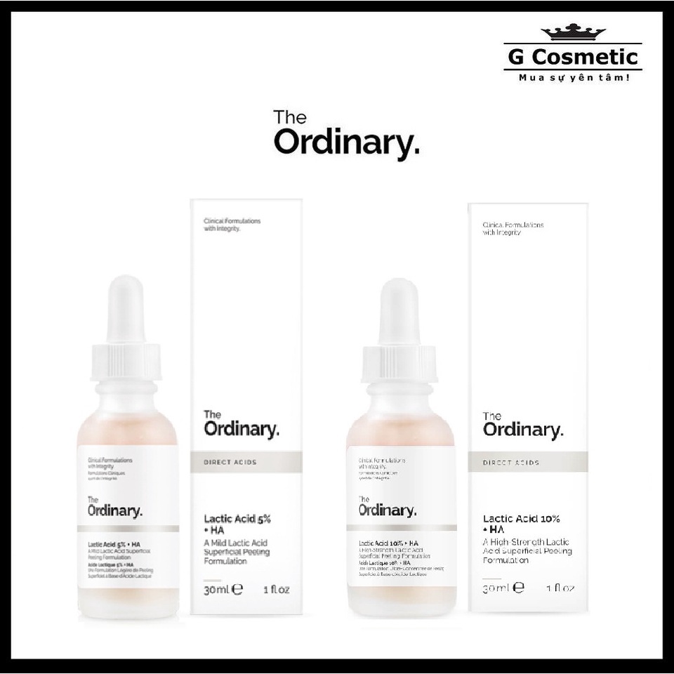 Các Dòng Serum Ordinary