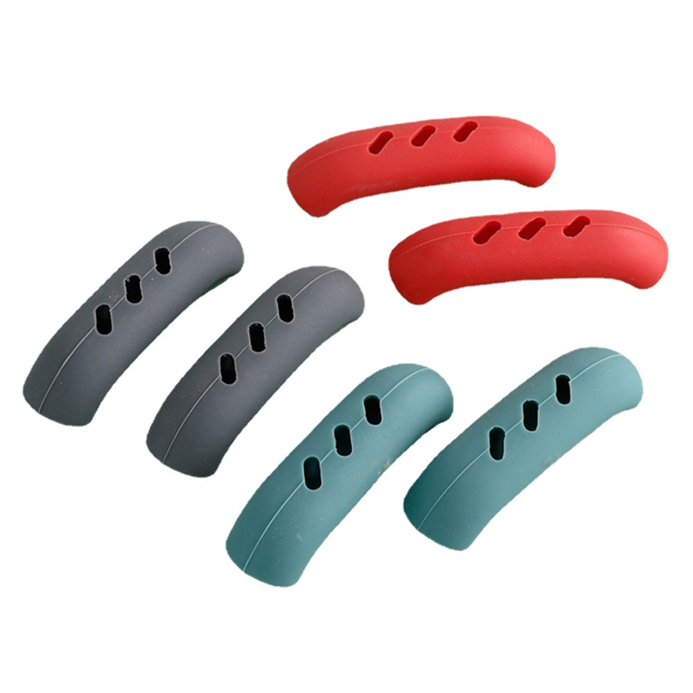 Set 2 Kẹp Nhấc Nồi Bằng Silicone Cách Nhiệt Chống Trượt Tiện Dụng