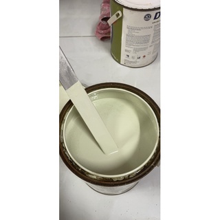 Sơn Dầu ban lẻ 1kg + 2cọ hàng chnh hãng Dulux ị