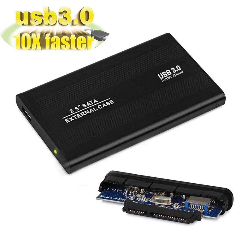 Hộp Đựng Ổ Cứng Ngoài Hdd Usb 3.0 Sata 2.5 &quot;Inch Ốp