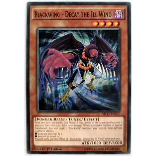 [Thẻ Yugioh] Blackwing - Decay the Ill Wind |EN| Common